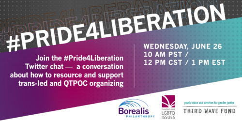 #Pride4Liberation Twitter Chat