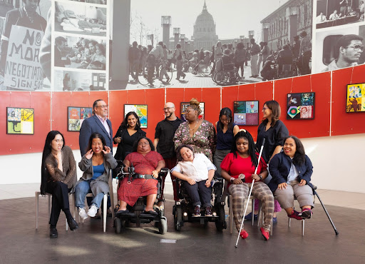 Funny face group photo back row left to right: Thomas Vasquez, Ayesha Ghazi Edwin, Javier Torres, Kenya Martinez, Karen Han Rachele Tardi. In front from left to right: Dalia Ortiz Pon, Ellen Erenea, Myself, Sandy, Marche Daughtry, Cara Reedy